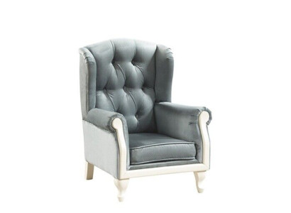 Chesterfield Wing Chair Armchair Upholstery Television Office Couch Leather Textile